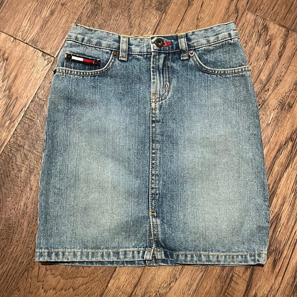 Girls Tommy Hilfiger Denim Skirt size 7